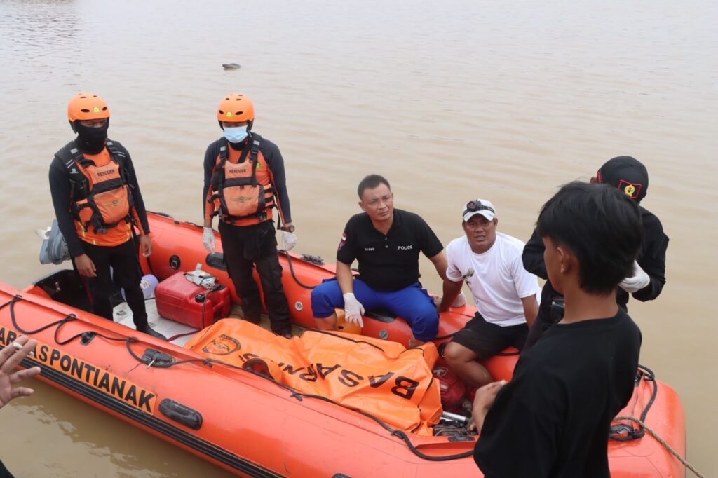 Korban Tenggelam di Sungai Kapuas Ditemukan, Pencarian Gabungan Berakhir